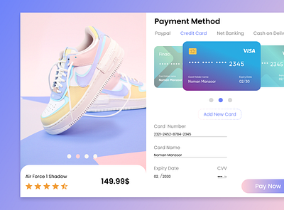 Credit Card Checkout Daily UI challenge #002 #dailyui dailyui design ui uichallenge ux webdesign