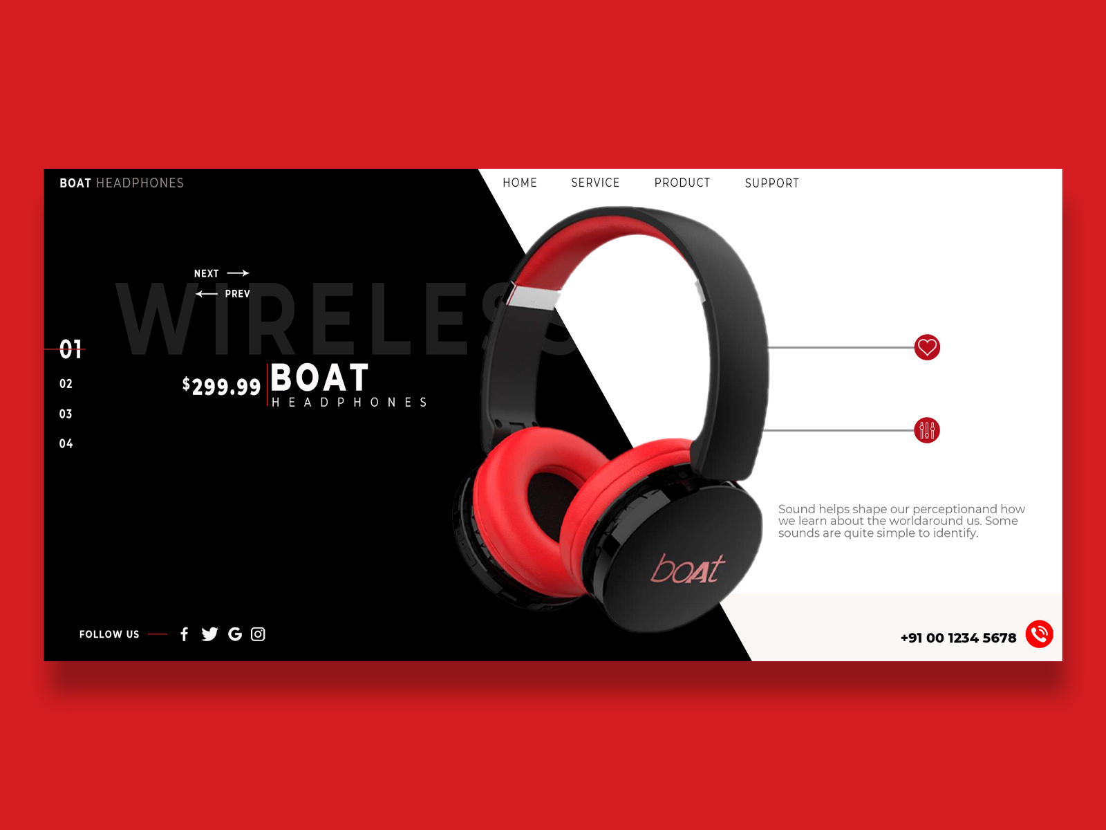 BOAT HEADPHONE by Amanpreet Singh on Dribbble