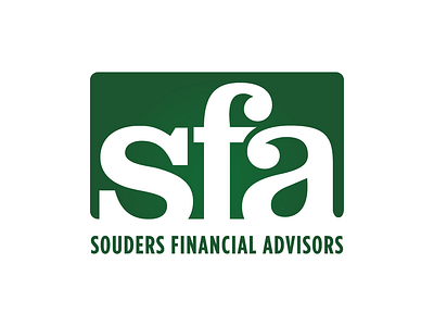 Souders Financial Advisors Rebrand branding design logo vector