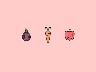 Vegetable Icon Set