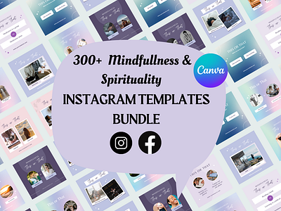 300+ Mindfulness & Spirituality Instagram Templates |