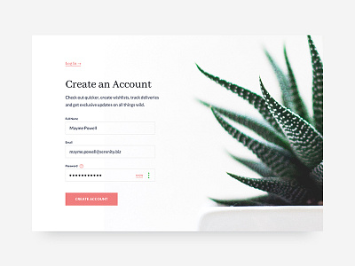 Sign Up Form | 001