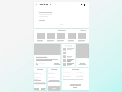 Loading States Are Cool Too clean design empty state low fidelity mockup platform simple user interface web wireframe