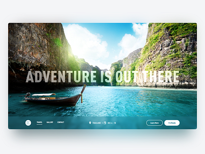 Daily UI Design: Travel Thailand!