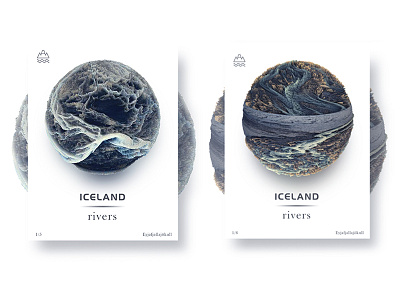 Iceland rivers -3（Eyjafjallajökull）