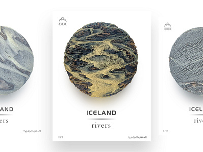 Iceland rivers - 10（Eyjafjallajökull）