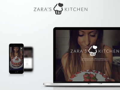 Zara's Kitchen branding ui ux web design