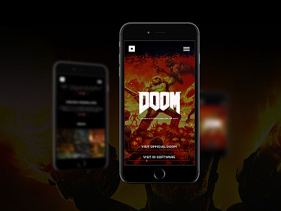 DOOM / Bethesda Landing Page