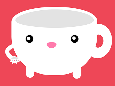 Cute Coffee Cup character coffee cup illustration