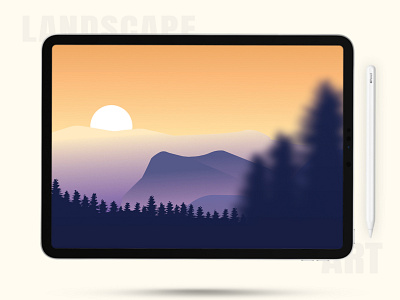 sunrise digitalart graphicdesign illustration illustration art sunrise wildlife