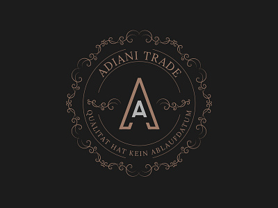 Adiani lettermark logo logodesign monogram monogram logo