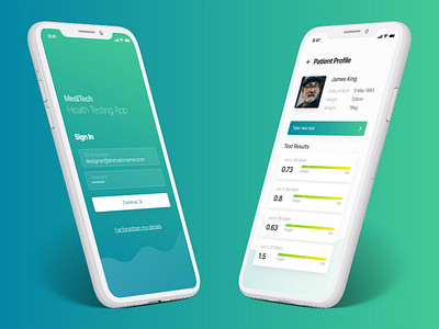 Health App UI