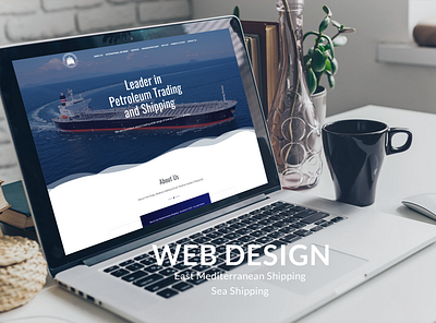 Web Design / East Mediterranean Shipping design graphic design interaction interface design ui ux web web design website wordpress