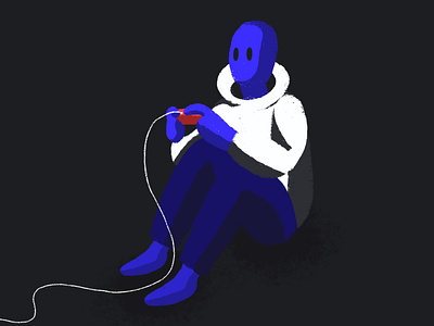 Gamer Illustration affinity designer color design illustration