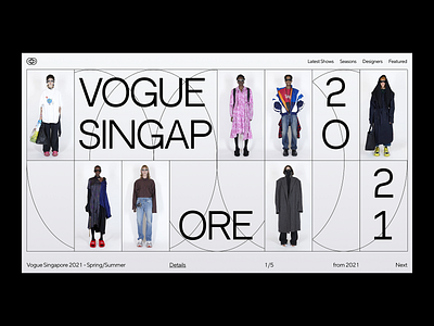 Fashion Showroom fashion minimalistic ui web webdesign