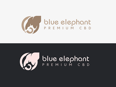 Blue Elephant Logo logo design