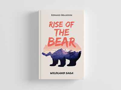Rise of the Bear animal bear book cover cover art design editorial illustration