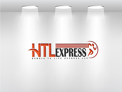 HTL Express LOGO design graphic design illustration logo logodesign logos typography vector