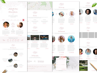 Wedding Theme love template theme webdesign wedding wordpress