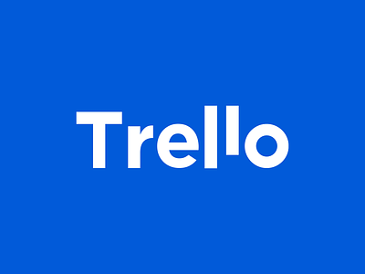 Trello | Rebranding (Unofficial) app blue brand identity creative design lettermark logo logo design logo design concept logo idea logo mark logos logotype mark minimal logo rebranding redesign smart logo trello wordmark