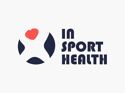 Insporthealth | Logo body brand branding cheer circle design head health heart identity insporthealth logo logo mark logotype move person portugal shape silhouette sport