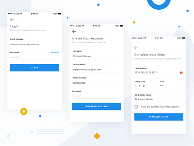 WashX Onboarding app clean design flat form mobile sketch type typography ui ux vector