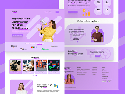 Digital Marketing Agency Landing Page