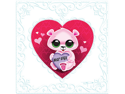 Valentine Bear Greeting