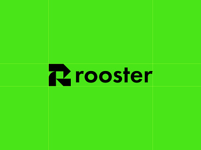 Rooster Sneaker branding green lettermark lettermarks logo mark monogram r mark sneaker sport