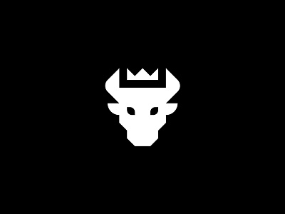 UNUSED CONCEPTS 04 animal animal logo bull logo mark monochrome
