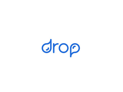 drop blue drop font typography water wordmark