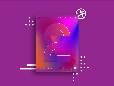 2 Dribbble Invites