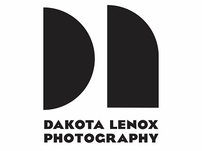 Dakota Lenox Photography - Logo branding logo design logo design concept personal logo photography