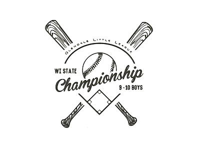Wisconsin Little League banners baseball little league logo