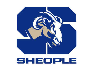 the Sheople / Kuddedieren logo try-out icon logo subalpin the sheople