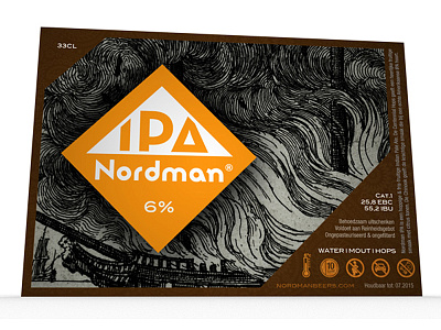 Nordman IPA Beerlabel beer ipa nordman