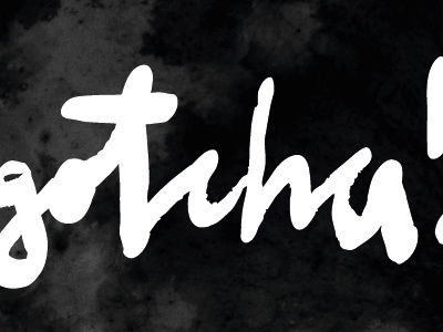 Gotcha logo 2015 album cover design gotcha! graphic design logo subalpin