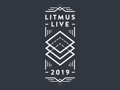 Throwback Thursday - Litmus Live 2019 art deco event swag t shirt tee tshirt