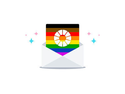 Happy Pride! email love pride rainbow