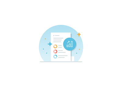 Help Center Icon Set - 13 analytics chart document icon illustration stats