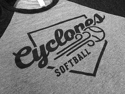 Softball Team Tshirt baseball logo raglan softball tshirt uniform
