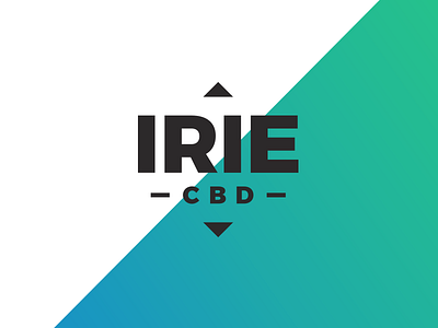 IRIE CBD - Unchosen Logo brand cbd gradient logo minimalist