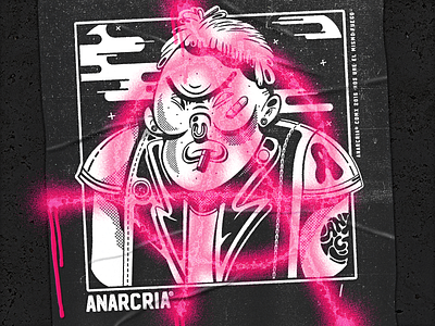 anarcria.co wip anarchy black design illustration punk spray vector