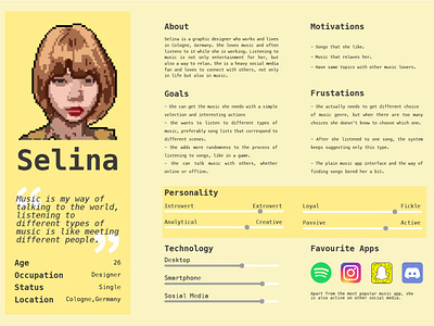 User Persona for Music Streaming