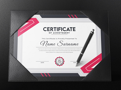 Clean And Simple Certificate Template