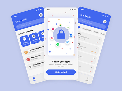 Password Manager App Redesign Challenge