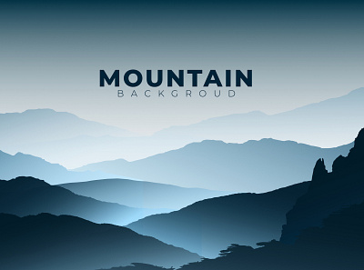 Mountains Walpaper 4k (Available for Download) 4k background calm design desktop fog fresh graphic design hiking illustration morning mountains sky walpaper