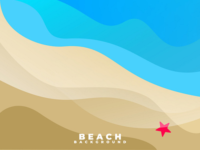 Beach Walpaper 4k (Available for Download) 4k background design desktop graphic design illustration ocean sand sea ui walpaper wave wavy