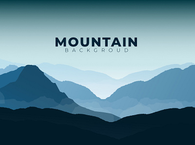 Mountains Walpaper with Fog 4k (Available for Download) 4k background blue cold day desktop fog graphic design illustration landscape morning day mountain nature walpaper