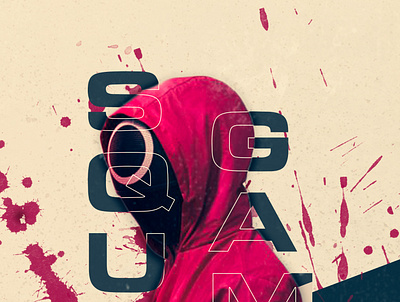 Squad Game poster design animation branding graphic design logo ui